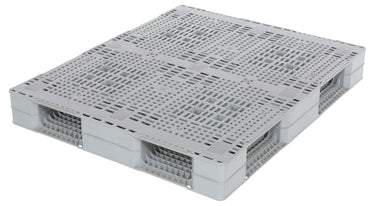 GREY PLASTIC PALLET 4400 LB 48 X 40
